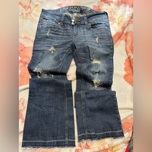 Pop Starlet Flare Jeans Size 10